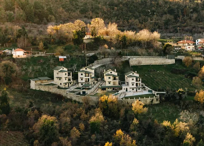 빌라 Xrisaetos Cozy Mountain Retreat With Stunning View By Greece